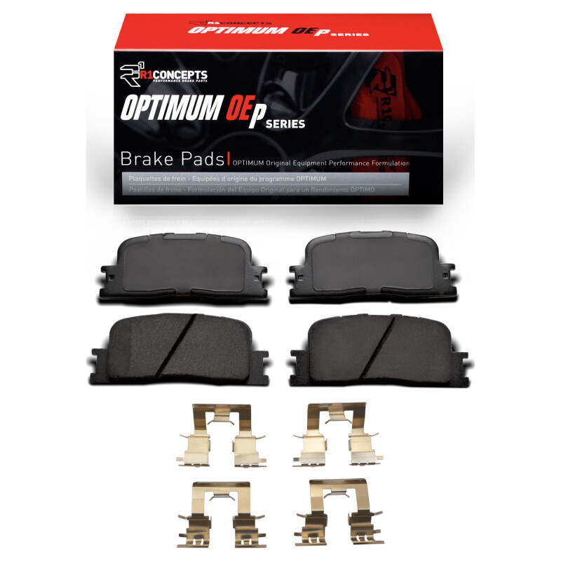 Toyota Highlander Brake Pads - Rear - R1 Concepts - Optimum OE - `01-`03